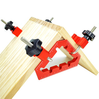 45/90 Degrees L-Shaped Auxiliary Fixture Splicing Board Positioning Panel Fixed Clip Carpenters Square Ruler Woodworking Tools