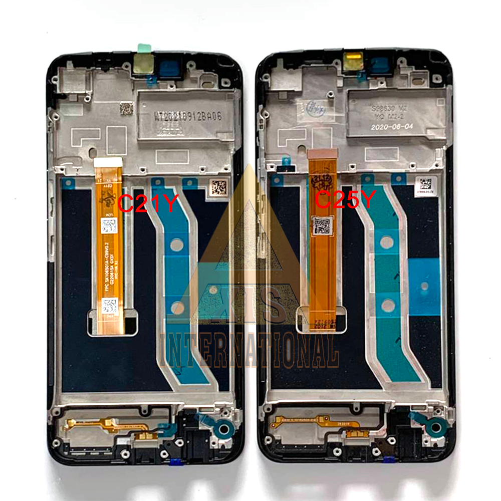 6.5 "สําหรับOppo Realme C21Y RMX3261 จอแสดงผลLCD + แผงสัมผัสDigitizerสําหรับRealme C25Y RMX3265 ชุดก