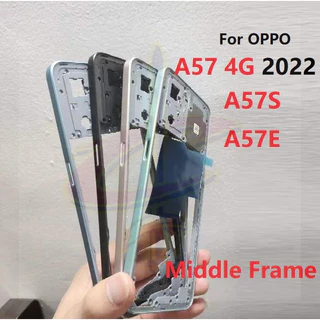 บอดี้ Body ฝาหลัง เคสกลาง กรอบหน้าจอ LCD สําหรับ OPPO A57 4G A57S A57E