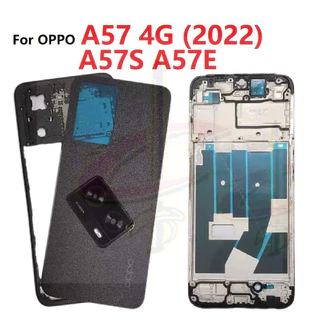 บอดี้ Body ฝาหลัง เคสกลาง กรอบหน้าจอ LCD สําหรับ OPPO A57 4G A57S A57E