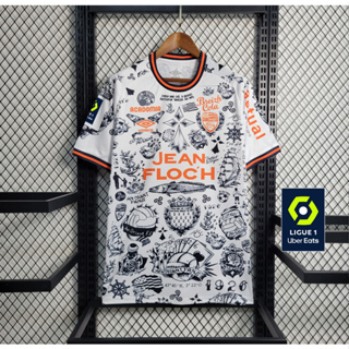 เสื้อกีฬาแขนสั้น ลายทีม Lorient jersey 23/24 Special edition kit S-2XL สามารถเพิ่มชื่อและตัวเลขได้