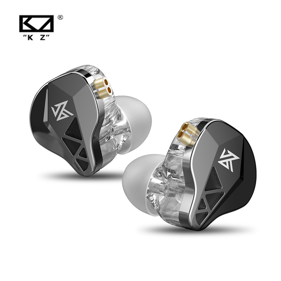 Kz EDXS หูฟังเบสหูฟัง In Ear Monitor หูฟังกีฬาเสียงรบกวน Cancelling HIFI ชุดหูฟัง