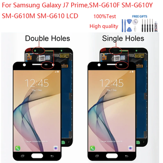 อะไหล่หน้าจอสัมผัสดิจิทัล LCD แบบเปลี่ยน สําหรับ Samsung Galaxy J7 Prime SM-G610F SM-G610Y SM-G610M SM-G610