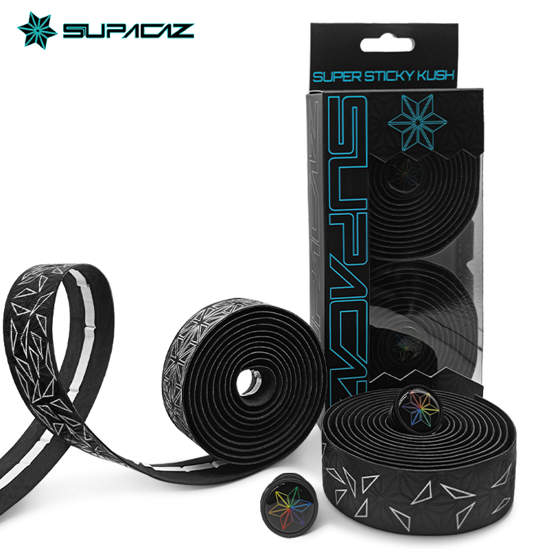 Supacaz เทปยาง กันลื่น อุปกรณ์เสริม สําหรับติดแฮนด์บาร์รถจักรยาน