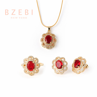 Bzebi สร้อยคอสเตนเลส ชุบทอง 18K ไม่จางหาย ไม่เป็นสนิม สไตล์เกาหลี 1239st