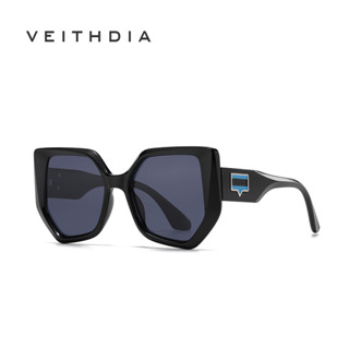 Veithdia ใหม่ แว่นตากันแดด เลนส์โพลาไรซ์ ป้องกันรังสียูวี เบาพิเศษ แฟชั่นสําหรับผู้หญิง TR7565