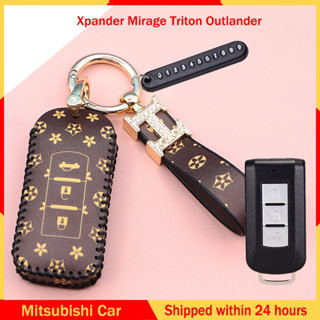 เคสกุญแจ Mitsubishi Xpander Mirage เคสกุญแจรถยนต์ Triton Outlander ปลอกกุญแจรถยนต์