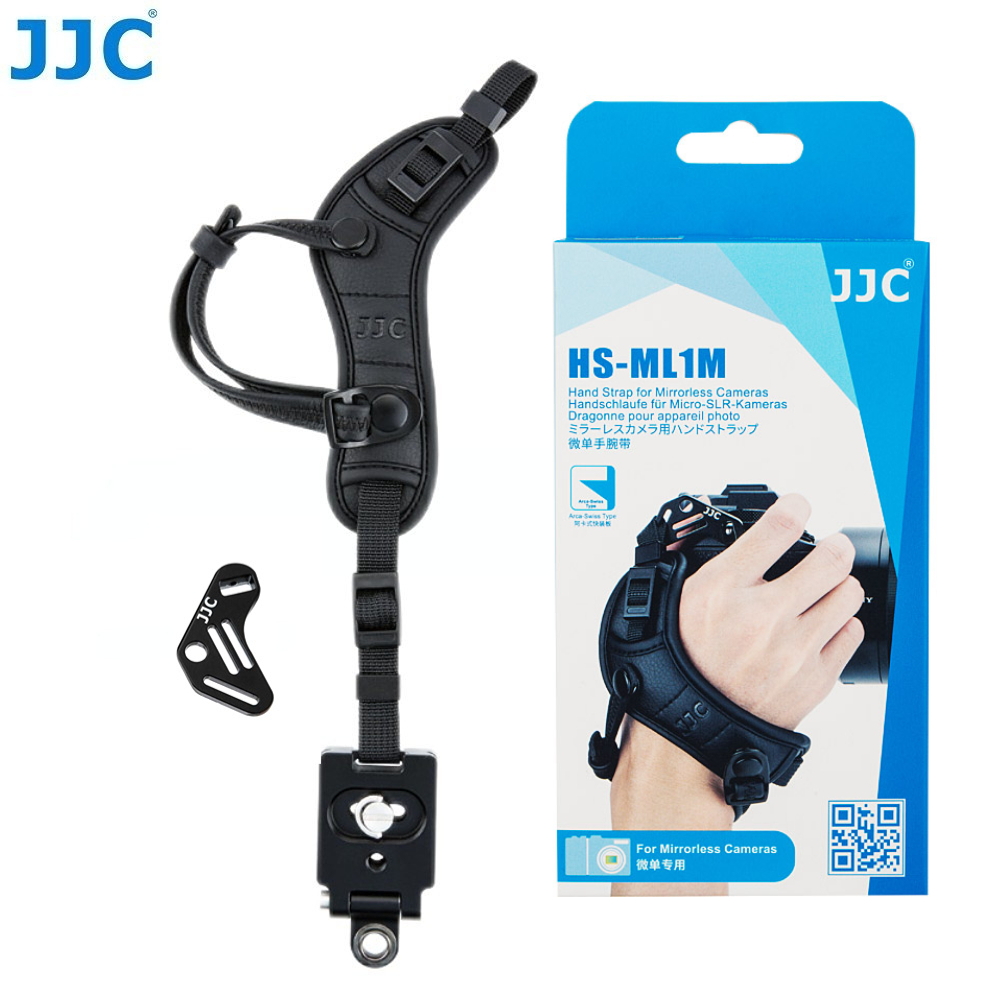 JJC HS-ML1M สายคล้องมือกล้องมิเรอร์เลส, ARCA SWISS สายรัดข้อมือแบบปลดเร็วสำหรับ  Sony A7R5 A7M4 A7R4