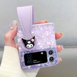 【เคสพับได้】KT Cat เคสป้องกันเลนส์ กันกระแทก สําหรับ SAMSUNG Z Flip3 Flip4 W23