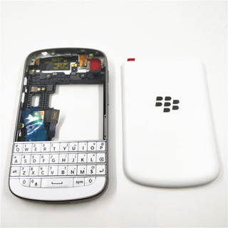 เคสโทรศัพท์มือถือ พร้อมกรอบเคส และปุ่มกดภาษาอังกฤษ สําหรับ BlackBerry Q10