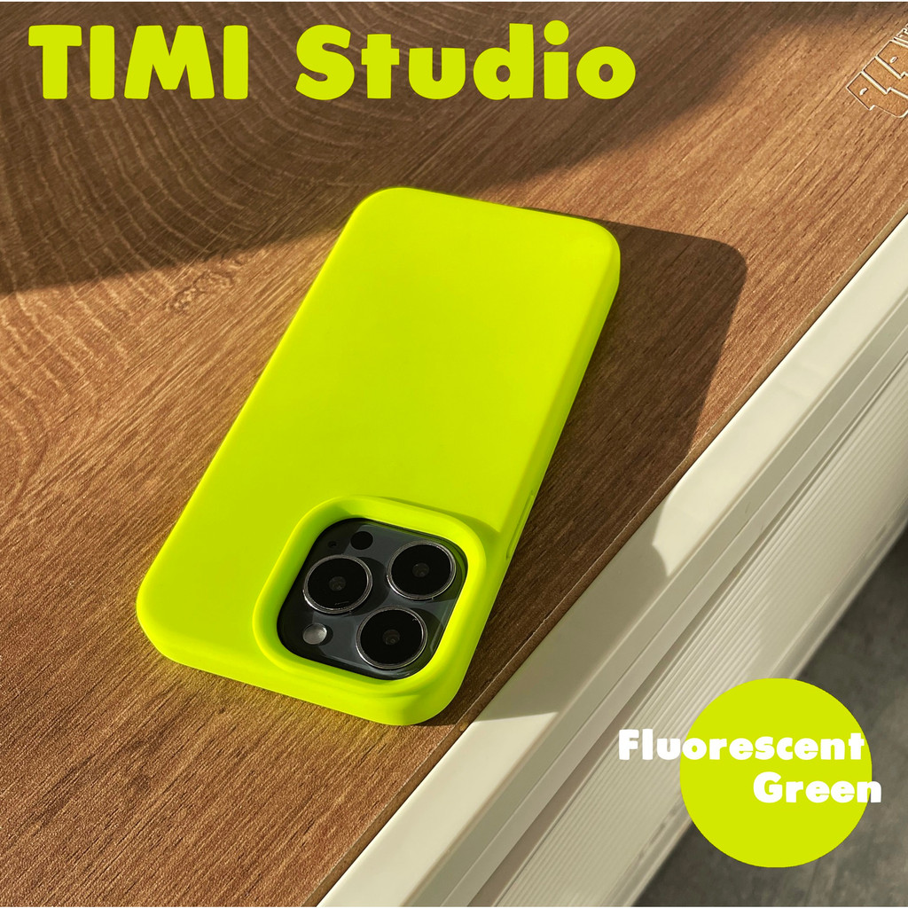【สีเขียวเรืองแสง】เคสซิลิโคนนิ่ม กันกระแทก สําหรับ iPhone 13 Pro MAX iPhone 11 12 13 14 Pro MAX 6 7 8 plsu X XS MAX XR