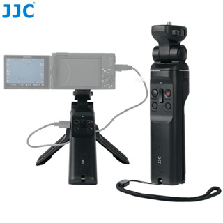 JJC TP-S2 รีโมทคอนโทรลแบบมีสาย ขาตั้งกล้องขนาดเล็ก เปลี่ยน GP-VPT1 สำหรับกล้อง Sony ZV1 ZV-1 A7R5 A7M4 A7M3 A7R4 A7R3 A7R V A7 IV A7S III A9 II A1 RX100M7 RX100M5 RX100M4 a6000 a6100 a6300 a6400 a6500 a6600 a5100 a5000 a3500 RX100 VI VA V IV RX0 RX1R II