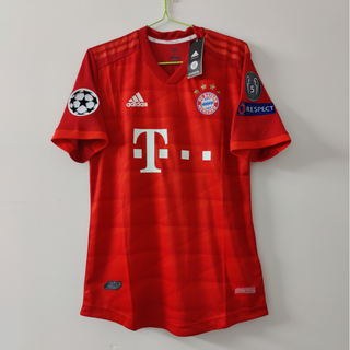 เสื้อกีฬาแขนสั้น ลายทีมชาติฟุตบอล Bayern 19/20 ชุดเหย้า (หลายคน)#25, ยาง#107）