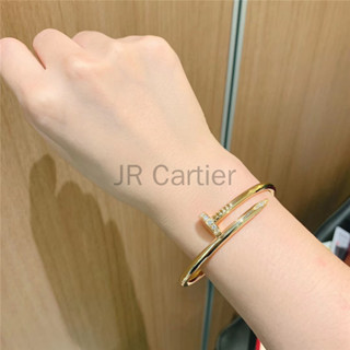 Cartier JUSTE UN CLOU วงเล็บ พร้อมเพชร