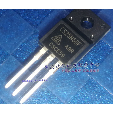 5 CS25N50F/นําเข้า CS25N50 MOS Field Effect Tube CS25N50FA9R