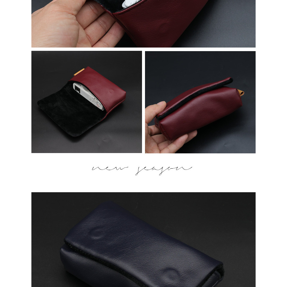 กระเป๋ากล้องหนัง PU นุ่มสําหรับ Canon Powershot G7X G9X Mark II III G7XIII SX740 SX730 SX720 SX710 SX700 SX620 SX610