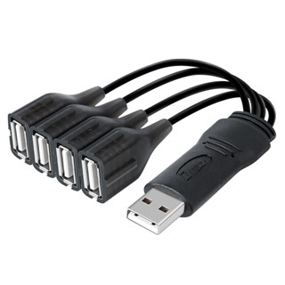 Dtech ฮับแยก Usb 2.0 type-c อเนกประสงค์ สําหรับคอมพิวเตอร์ โน้ตบุ๊ก เดสก์ท็อป