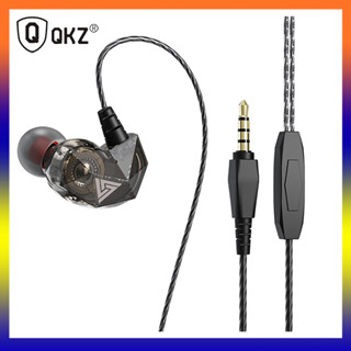 หูฟังอินเอียร์ Qkz Ak2 ของแท้ HIFI Sports Earbuds 3.5mm with Mic