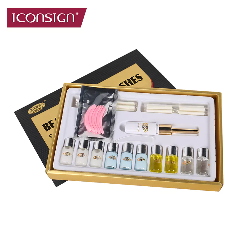 ICONSIGN Korea Beauty Eyelash Super Curling Perm Kit Wave Lotion Lift