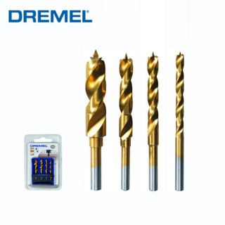 Dremel ดอกสว่านเกลียว 636 3-6 มม. 4 ชิ้น สําหรับงานไม้ โลหะ แก้ว พลาสติก