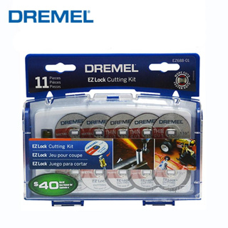 Dremel Ez688-01 ชุดแผ่นดิสก์โรตารี่ 38 มม. พร้อมล้อเจียรแมนเดรล อุปกรณ์เสริม