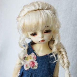 【doll Wig】วิกผมหางม้าเซรามิค BJD SD 1/6 1/4 1/3 สําหรับตุ๊กตา (JD273)