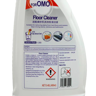 สําหรับ Xiaomi Roborock OMO น้ํายาทําความสะอาด (Fluid Floor Cleaner) สําหรับ Roborock dyad Pro / Qrevo Pro/Qrevo S/S8 MaxV Ultra/S8/Qrevo Master/S7 MaxV Ultra/Q5/Q7