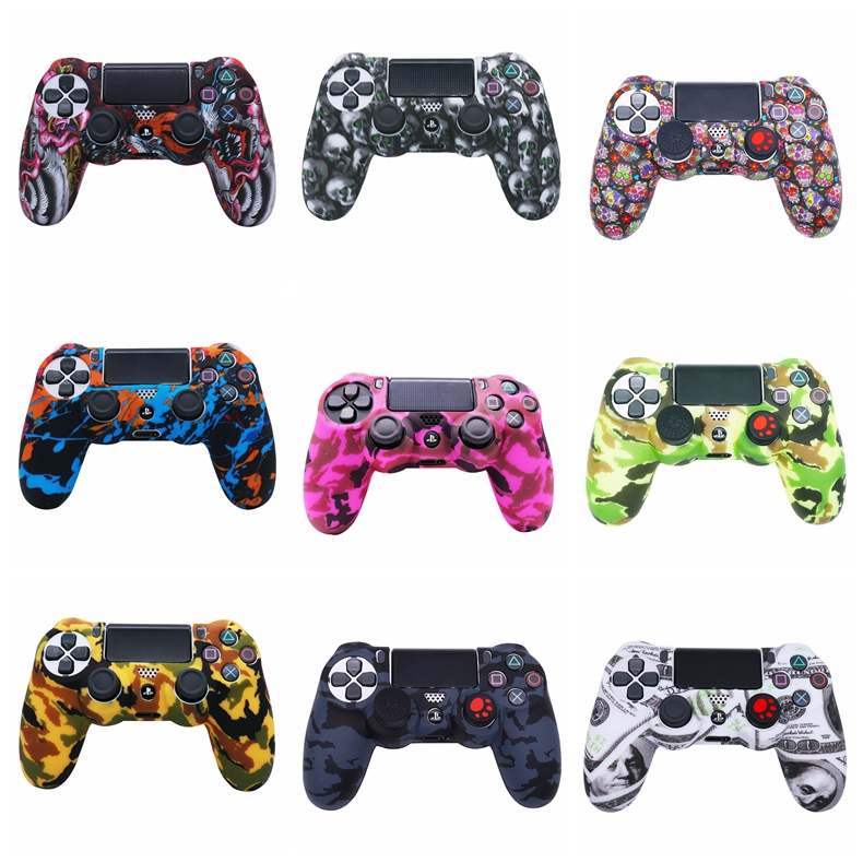 เคสซิลิโคนสําหรับ Sony PS4/slim/Pro Dualshock 4 Controller