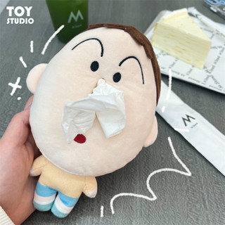 [SIMHOA] กล่องทิชชู่ อเนกประสงค์ น่ารัก สําหรับโต๊ะเครื่องแป้ง โต๊ะกลางคืน, Crayon Shin-Chan Boochan กล่องกระดาษทิชชู Originality Plush ตุ๊กตา Funny Sense of Design ตุ๊กตาพวงกุญแจคู่กระเป๋าเดียวกันจี้