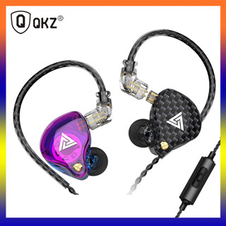 Qkz VK4 ชุดหูฟังอินเอียร์ HiFi 3.5 มม. พร้อมไมโครโฟน