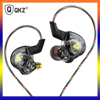 Qkz AK6 DMX หูฟังอินเอียร์ แบบมีสาย HIFI 3.5 มม. พร้อมไมโครโฟนซับวูฟเฟอร์