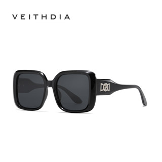 Veithdia แว่นตากันแดด เลนส์โพลาไรซ์ ป้องกันแดด TR90 แฟชั่นใหม่ สําหรับผู้หญิง TR7559