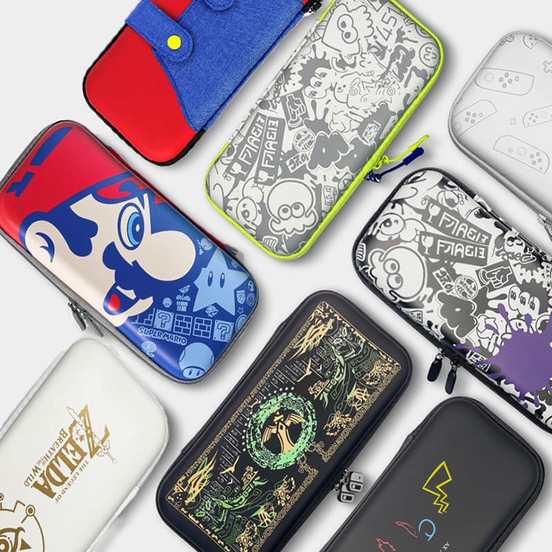 เคสเปลือกแข็งแบบพกพาความจุขนาดใหญ่สําหรับ Nintendo Switch Oled/Lite