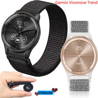 สายนาฬิกาข้อมือไนล่อน สําหรับ Garmin Vivomove Garmin Vivomove สําหรับผู้ชาย และผู้หญิง