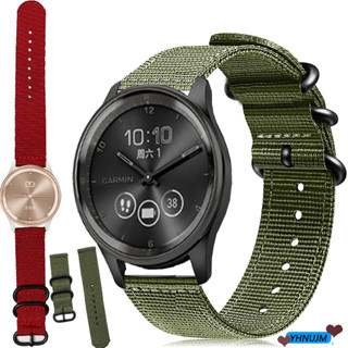 สายนาฬิกาข้อมือไนล่อน แบบเปลี่ยน สําหรับ Garmin Vivomove Garmin Vivomove