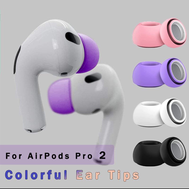 จุกหูฟังซิลิโคน ขนาดเล็ก กลาง ใหญ่ แบบเปลี่ยน สําหรับ Apple AirPods Pro 2