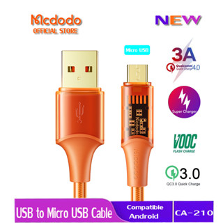 Mcdodo Micro USB 18W QC4.0 3.0 VOOC SCP AFC สายชาร์จเร็ว สําหรับ Android CA-210