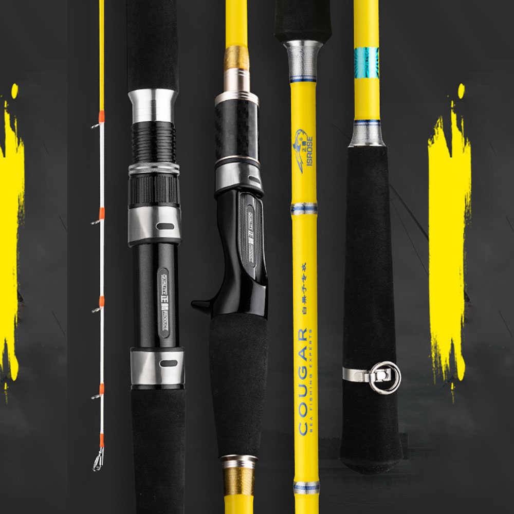 OBSESSION 2.3m 2.5m GRAPPLER FUJI Part Deep Sea Water Popping Fishing Rod  Carbon Fiber Saltwater Rod Spinning Fishing Power Rod - AliExpress