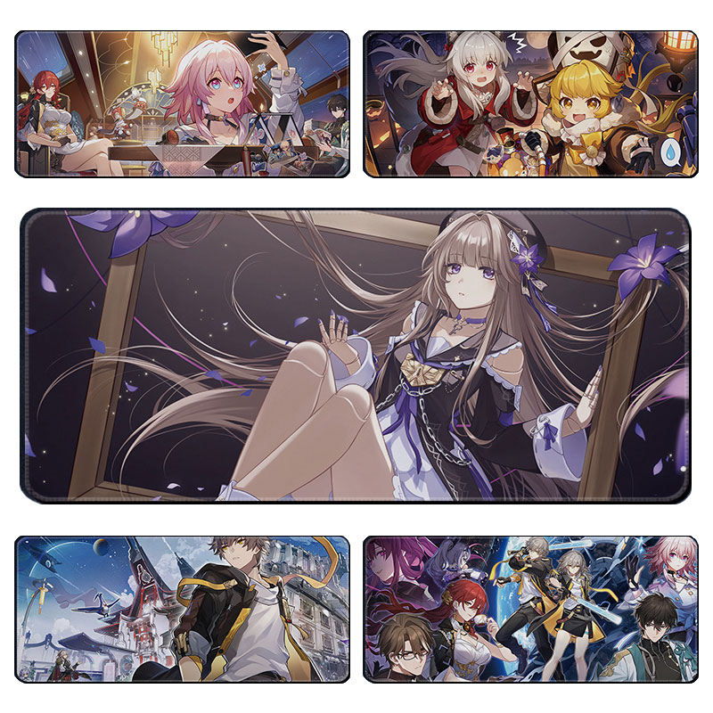 แผ่นรองเมาส์ ขนาดใหญ่ ลายเกม Honkai:Star Rail