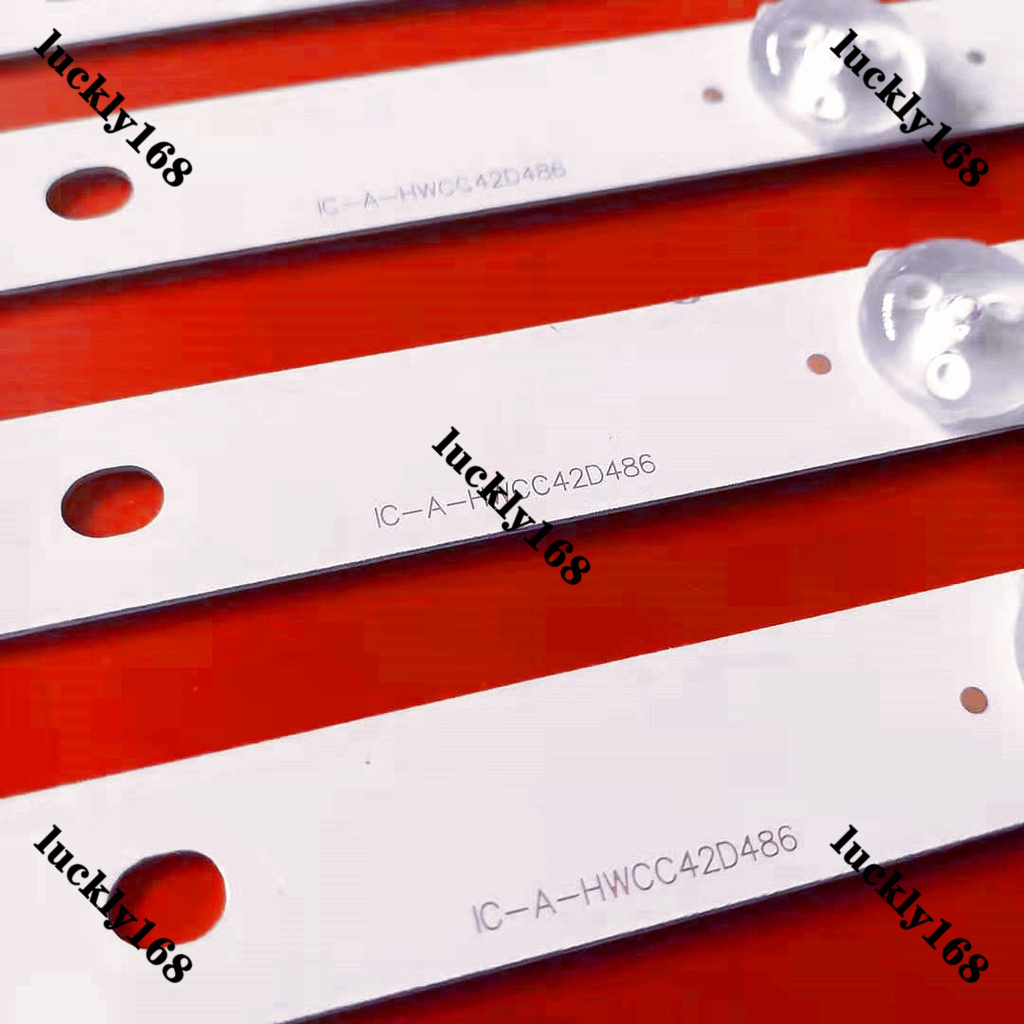 ใหม่ แบ็คไลท์ทีวี LED TH-42A410T TH-42AS610T TH-42AS630T TH-43E410T TH-43FX500T TH-42A410K TH-42C410K TH-42AS610K TH-42A400K TH-42AS620K TH-42AS630K 42 นิ้ว 5 ชิ้น ต่อชุด - รูปที่ 2