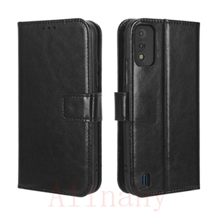 itel A26 เคส Leather Case เคสโทรศัพท์ Stand Wallet itel A26 เคสมือถือ Cover