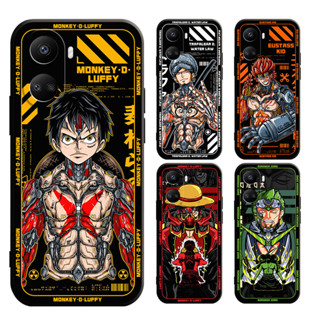 เคส HUAWEI Y6 Y7 Y6S PRO Y7A Y6P Y9S Y9 Prime 2018 2019 โทรศัพท์มือถือแบบนิ่ม ผิวด้าน ลาย luffy zoro law สําหรับ