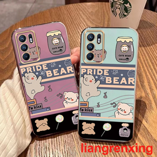 เคส oppo reno 6 4g a16 reno 6z 5g reno6 z 5g เคสโทรศัพท์มือถือ ซิลิโคนนิ่ม กันกระแทก ลายการ์ตูนสัตว์ สําหรับ oppo reno 6 4g a16 reno 6z 5g reno6 z 5g DDXT02 น่ารัก ลายการ์ตูน กันกระแทก