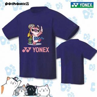 Yonex เสื้อยืดแบดมินตัน ระบายอากาศ แห้งเร็ว สําหรับผู้ชาย และผู้หญิง