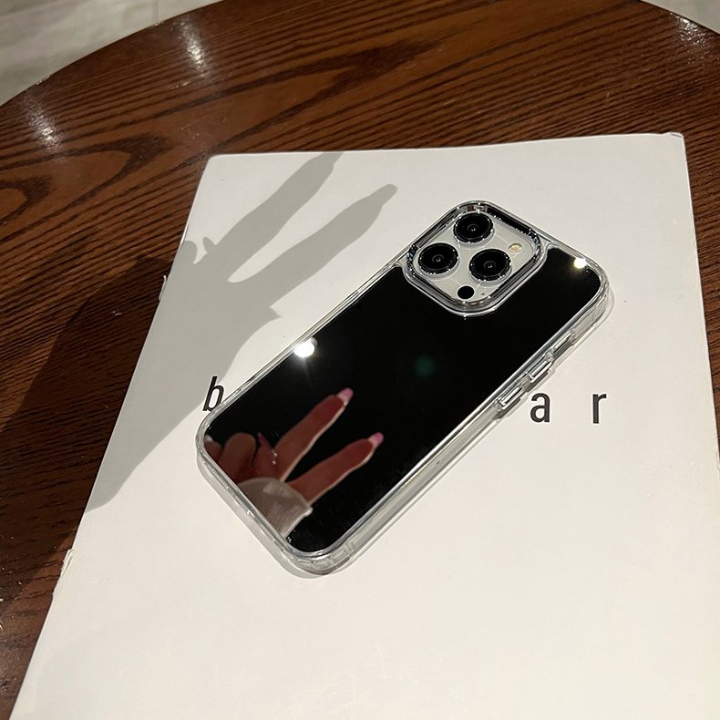 เคสไอโฟน 16/15/14/13/12/11 Pro max mirror silicone Compatible Case iPhone 11,12,13,14,15,16,11PM,12PM,13PM,14PM,15PM,16PM