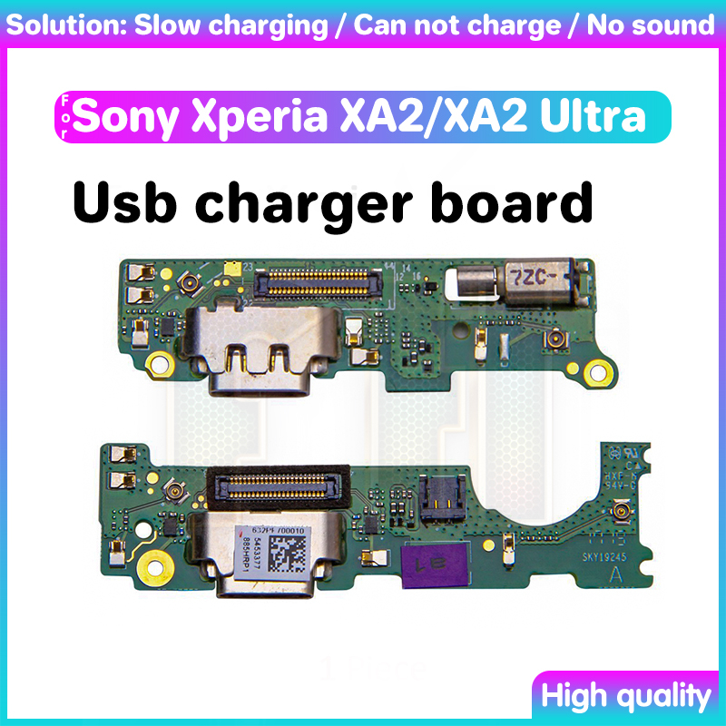 บอร์ดพอร์ตชาร์จ USB พร้อมไมโครโฟน สายแพ สําหรับ Sony Xperia XA2 Ultra