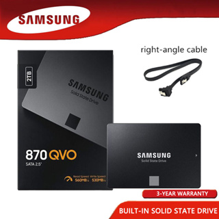 โซลิดสเตทไดรฟ์ในตัว 1TB 2.5 นิ้ว สําหรับ Samsung 870 QVO 128GB 256GB 512GB