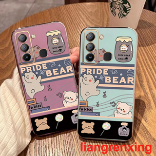 เคส Tecno POP 5 LTE เคสโทรศัพท์มือถือ ซิลิโคนนิ่ม กันกระแทก ลายการ์ตูนสัตว์ สําหรับ Tecno POP 5 LTE DDXT02 น่ารัก ลายการ์ตูน กันกระแทก