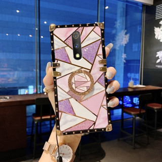 OPPO K3 R17 Pro R15 Pro Reno 4Z 4 Pro 4F 4 Lite 3 2 2F 10X Zoom เคสโทรศัพท์พร้อมเชือกเส้นเล็ก