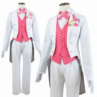 Holoun Blue Lock Anime Cosplay ชุดคอสเพลย์ อนิเมะ Chigiri Exhibition Tuxedo Tailcoat สีฟ้า สําหรับปาร์ตี้